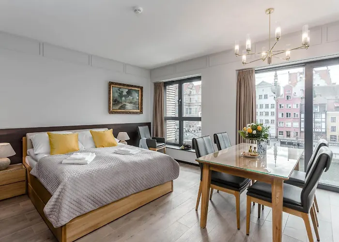 公寓 Deo Plaza Riverside Deluxe By Renters 格但斯克