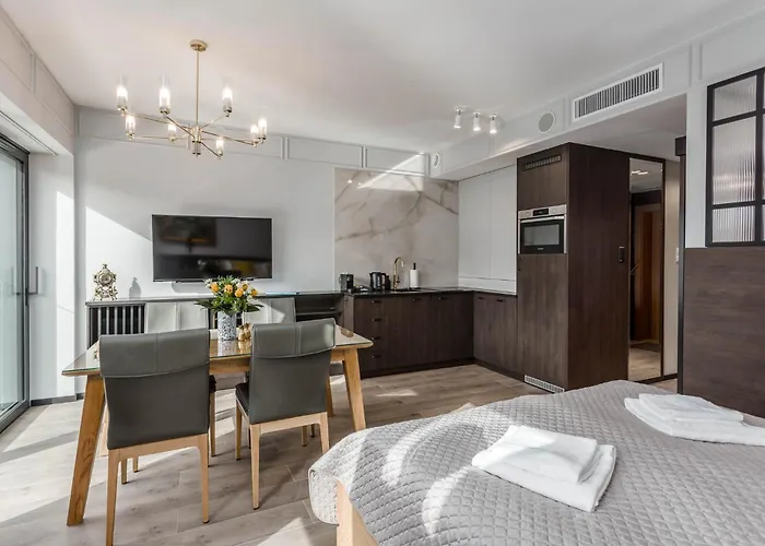 Apartamento Deo Plaza Riverside Deluxe By Rent Like Gdańsk